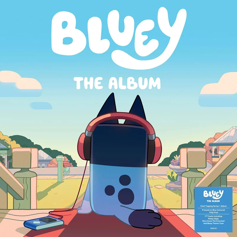 Bluey The Album [1 LP, Blue Colored Vinyl, Soundtrack]