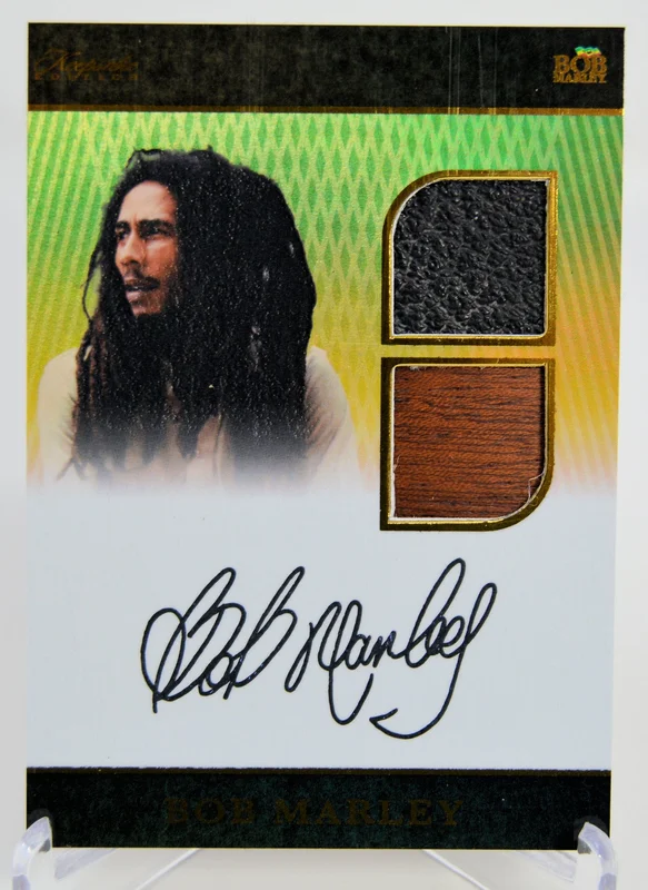 Bob Marley - Tour Piano and Guitar Relic Card