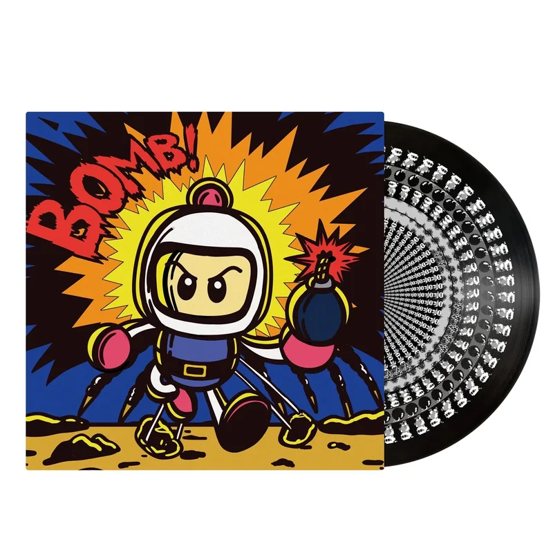 Bomberman / Bomberman 2 - Original Soundtrack LP Etched Black Vinyl