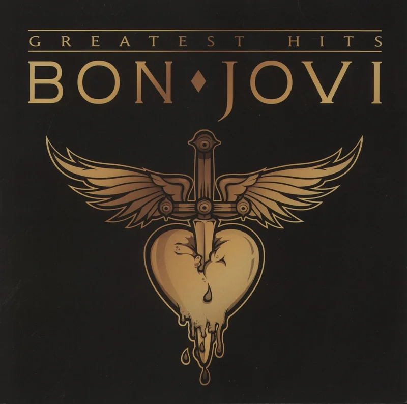 Bon Jovi Greatest Hits - 180gram Transparent Gold Splatter Vinyl UK 2-LP vinyl set