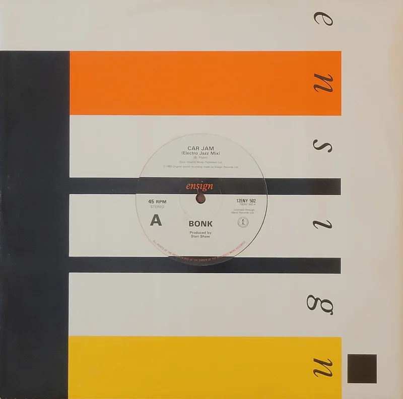 Bonk - Car Jam / Cupids In Cars 12" Single