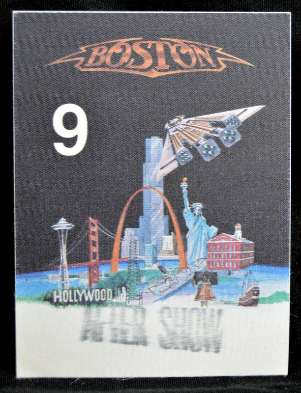Boston - 1987 Backstage Pass