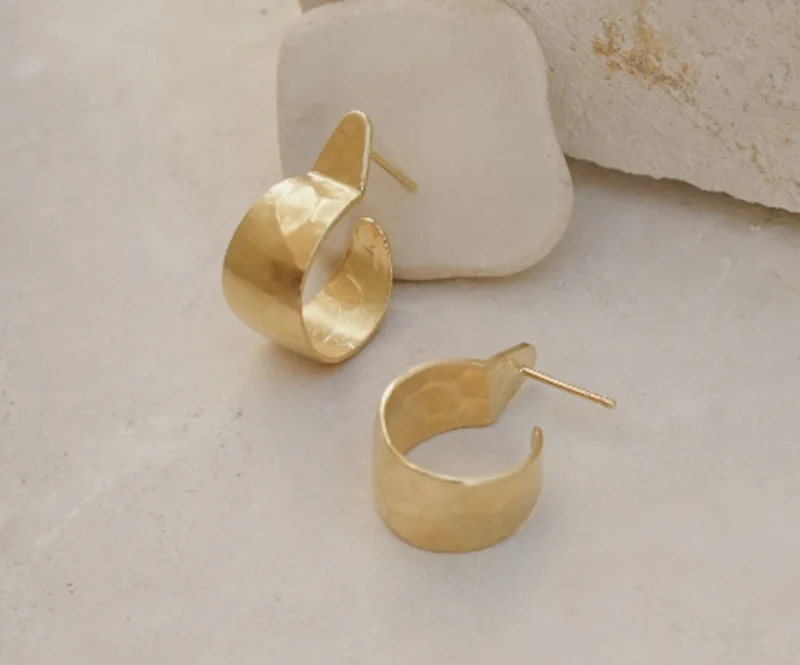 Boulder Hoops by Mountainside Handmade Jewelry