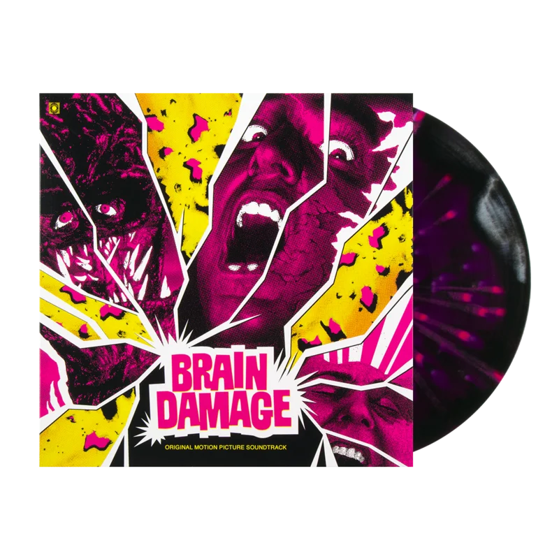 Brain Damage (Original Motion Picture Soundtrack) Mondo Exclusive Mondo Exclusive Splatter Vinyl