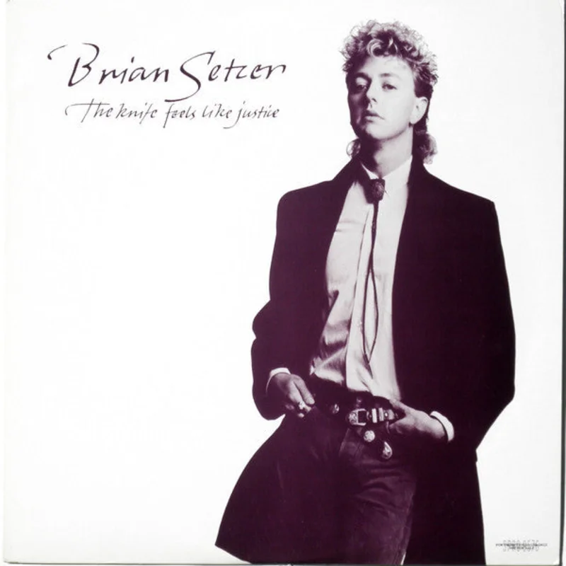 Brian Setzer-The Knife Feels Like Justice 12" Single