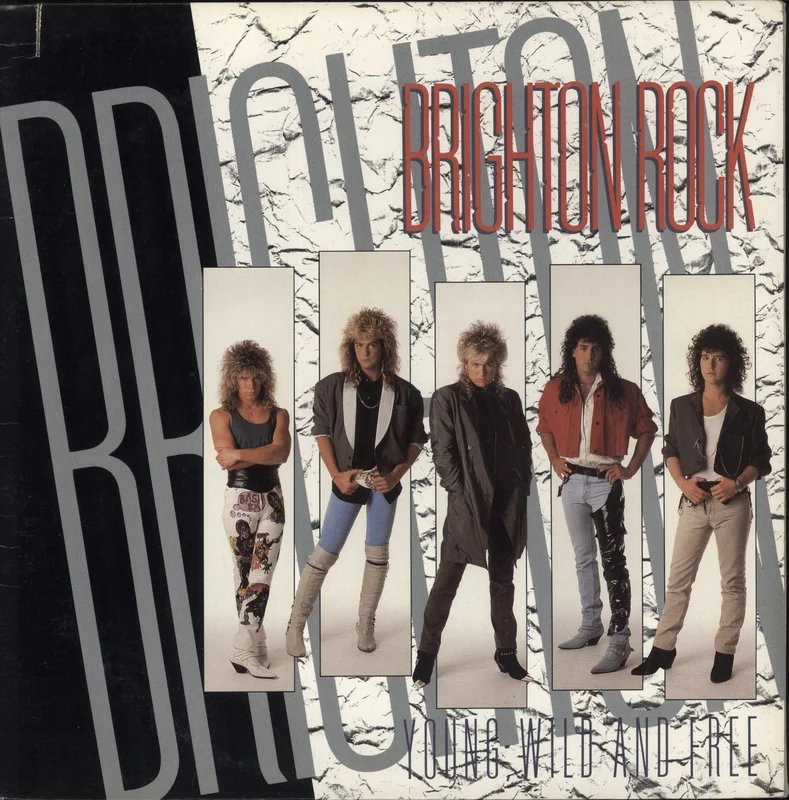 Brighton Rock Young, Wild And Free US Vinyl LP