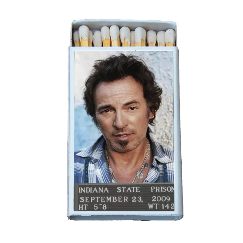 Bruce Springsteen - Mugshot Matchbook
