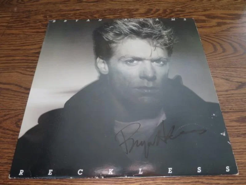 Bryan Adams - Reckless (RED VINYL, SIGNED)