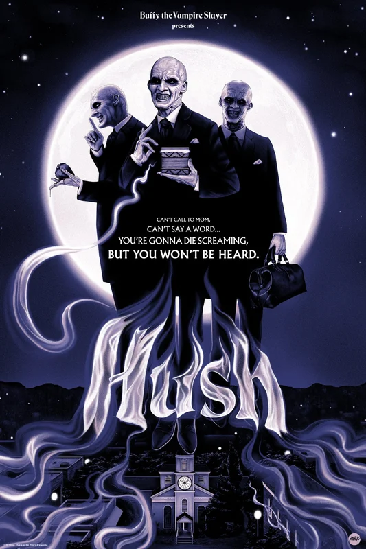 Buffy The Vampire Slayer: Hush Screenprinted Poster