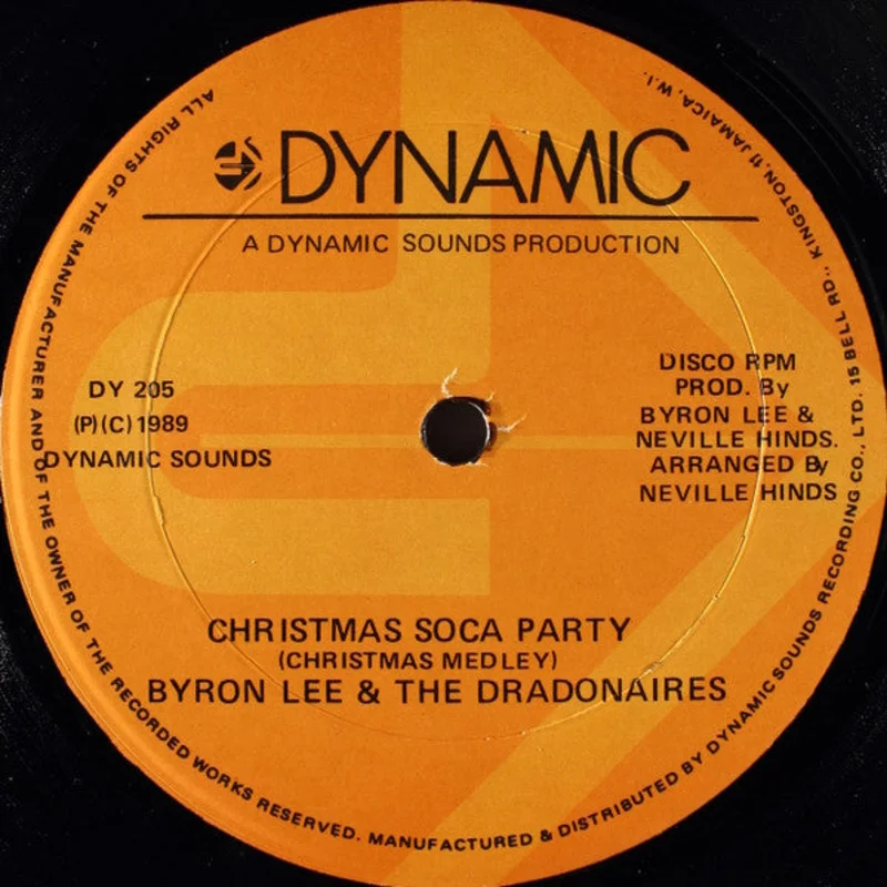 Byron Lee And The Dragonaires-Christmas Soca Party 12" Single