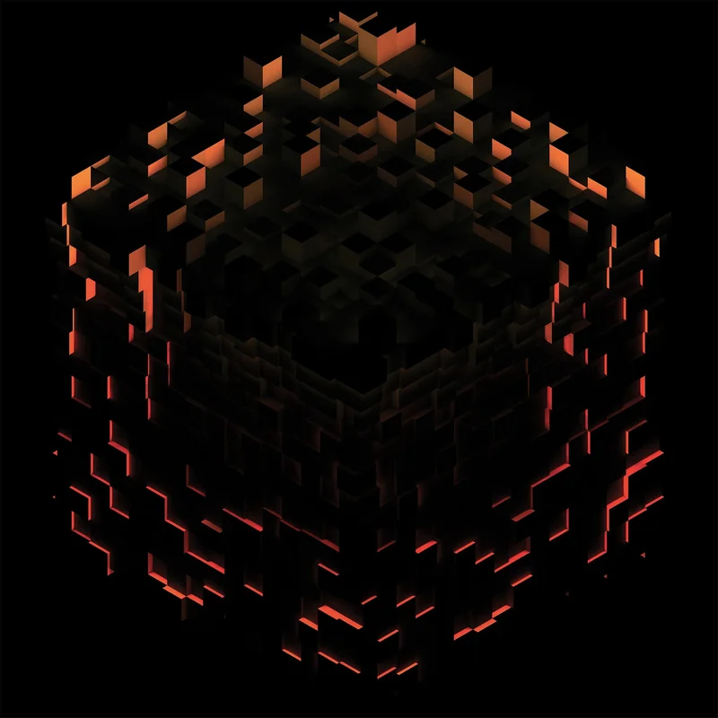 C418 - Minecraft Volume Beta [2 LP, Red Fire Splatter Vinyl]