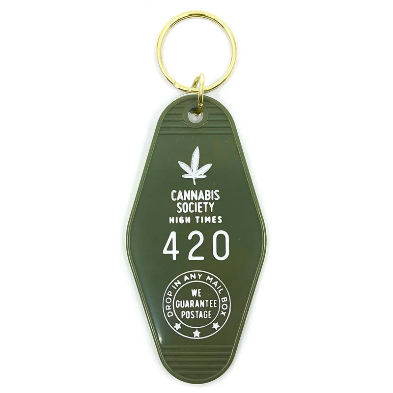 CANNABIS SOCIETY KEY TAG