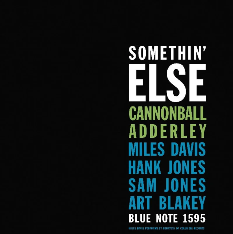 Cannonball Adderley - Somethin Else (Blue Vinyl Series)