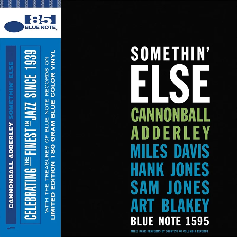 Cannonball Adderley - Somethin' Else [Indie Exclusive, Blue Vinyl]