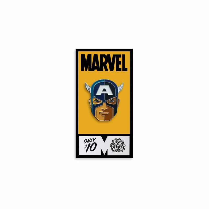 Captain America Enamel Pin