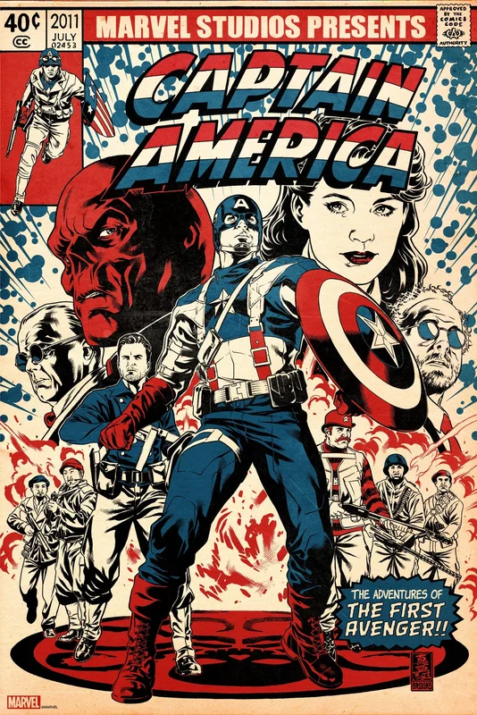 Captain America: The First Avenger Variant Poster