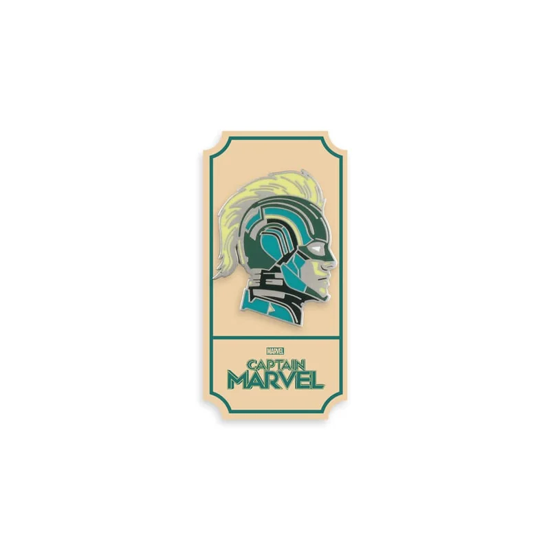 Captain Marvel (Kree Suit) Enamel Pin