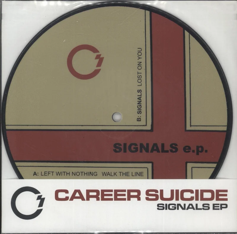 Career Suicide Signals EP Dutch 7" picture disc