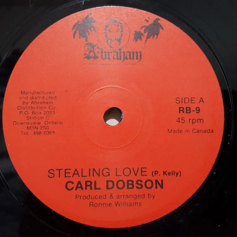 Carl Dobson-Stealin' Love / Love Vibration 12" Single