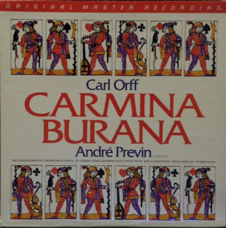 Carl Orff-Carmina Burana LP