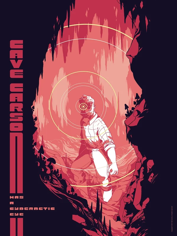 Cave Carson Has a Cybernetic Eye Poster