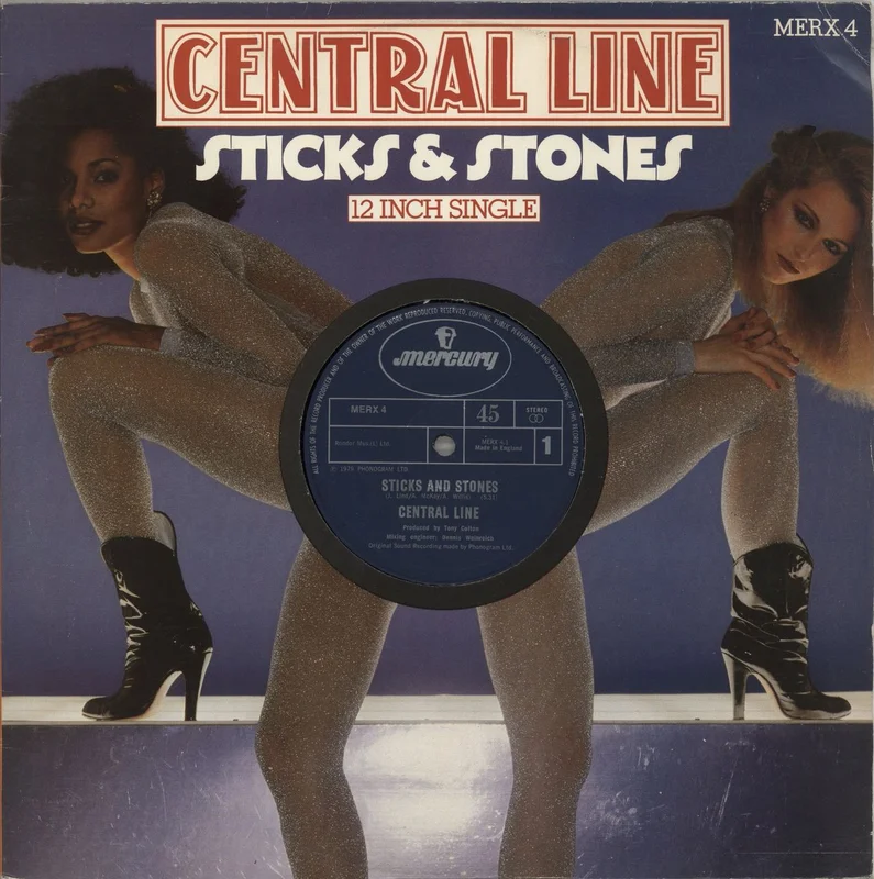 Central Line Sticks & Stones UK 12" vinyl
