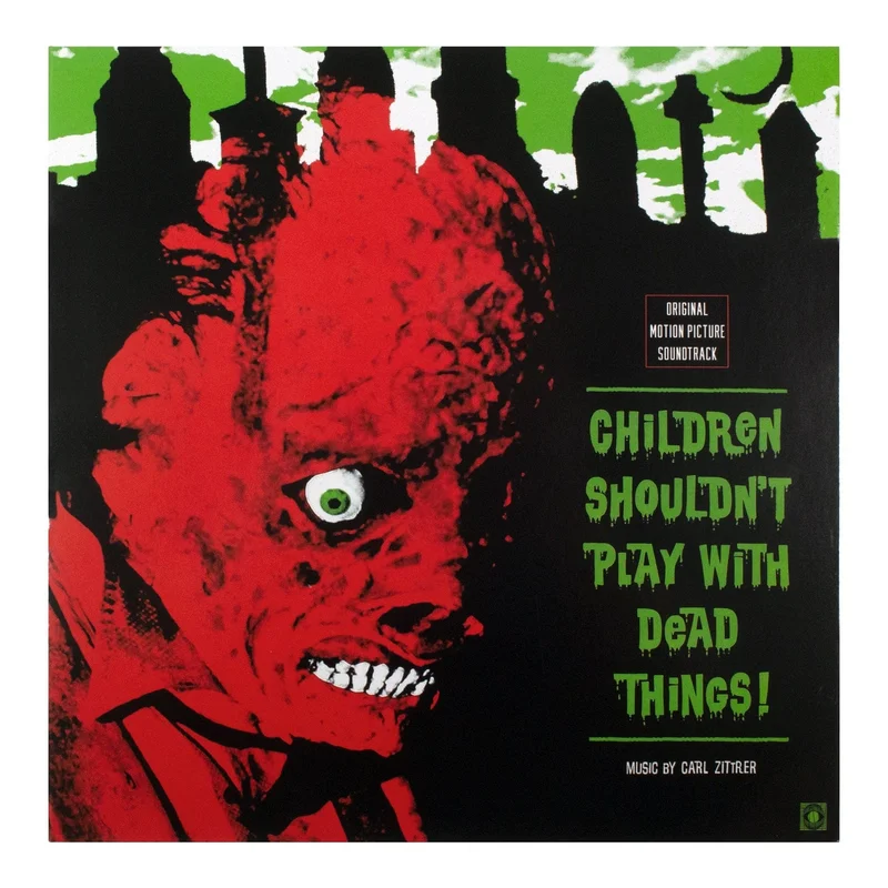 Children Shouldn't Play With Dead Things - Original Motion Picture Soundtrack LP Hazy Pink & Green Vinyl