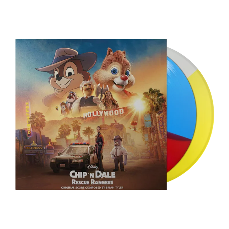 Chip N' Dale Rescue Rangers - Original Motion Picture Soundtrack Mondo Exclusive Split Color Vinyl