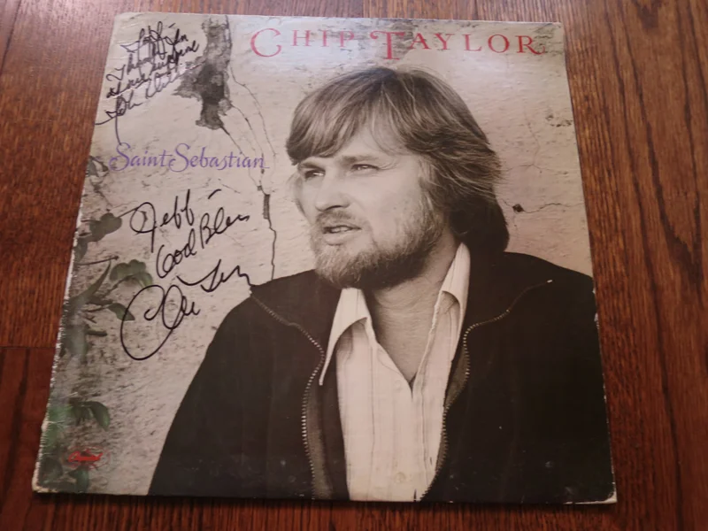 Chip Taylor - Saint Sebastian (signed by Chip and Graham Gouldman)