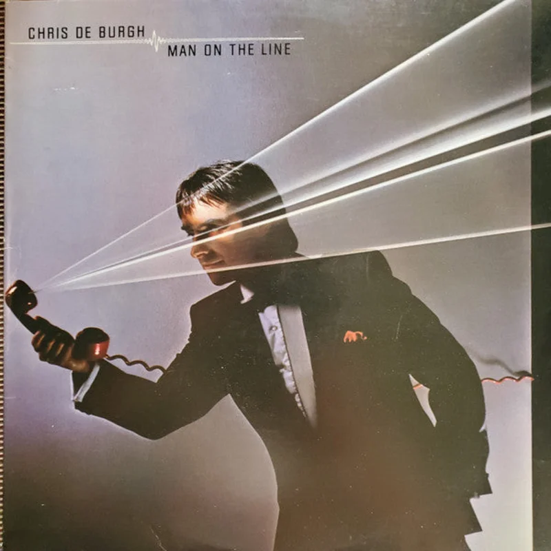 Chris De Burgh-Man On The Line LP