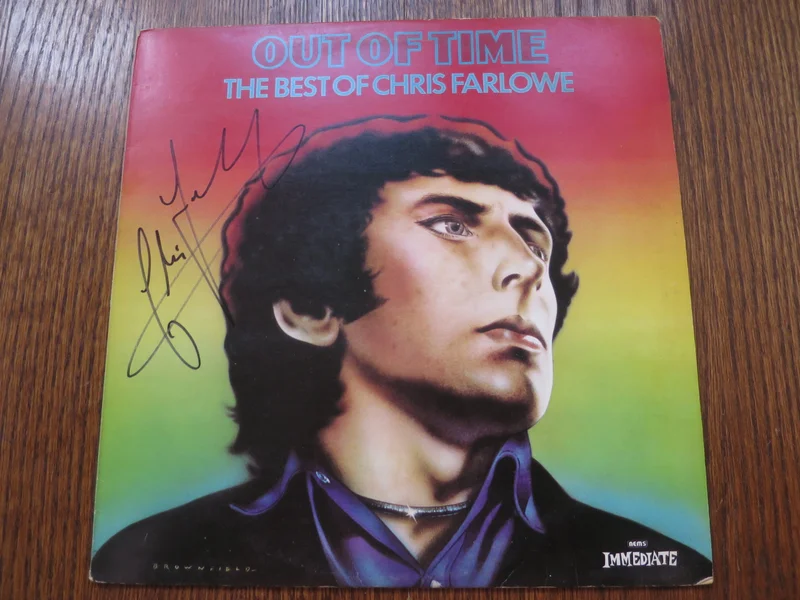 Chris Farlowe - The Best of Chris Farlowe (signed)