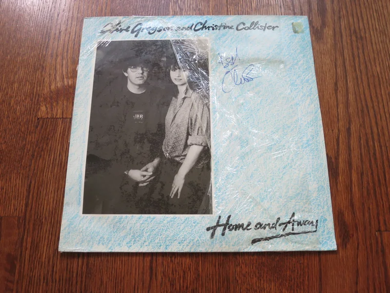 Clive Gregson and Christine Collister - Home and Away (signed)