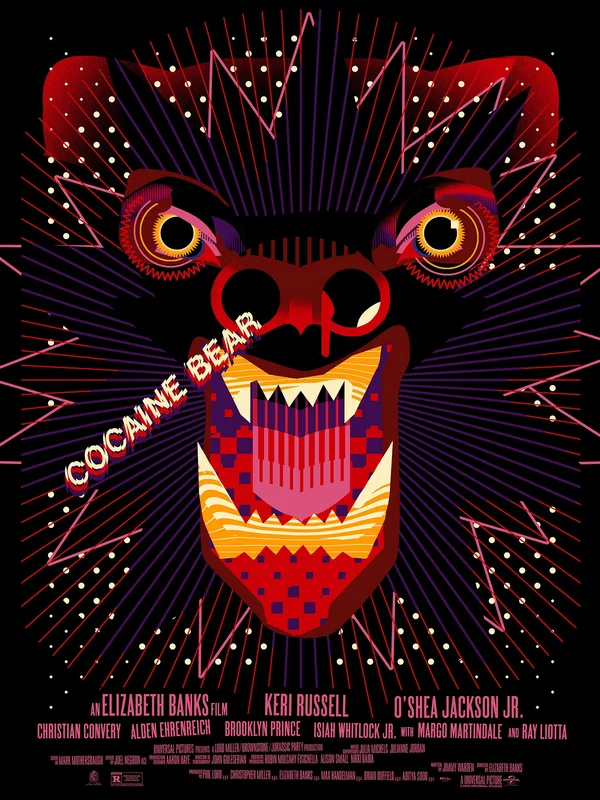 Cocaine Bear Poster