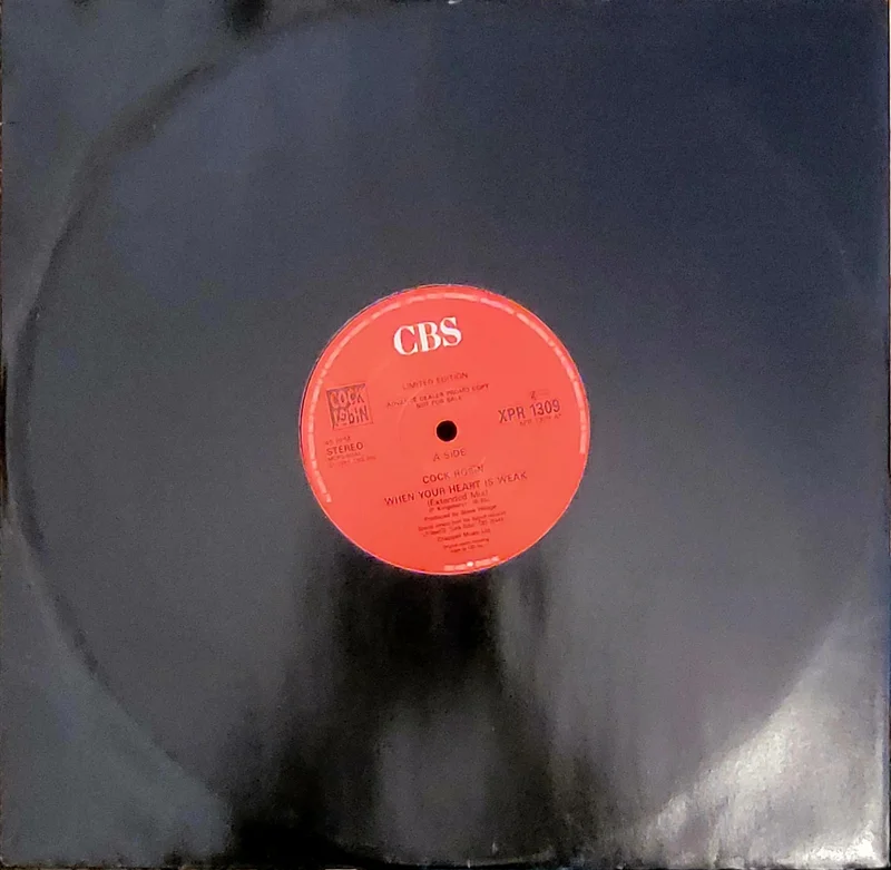 Cock Robin - When Your Heart Is Weak (Extended Mix) 12" Single