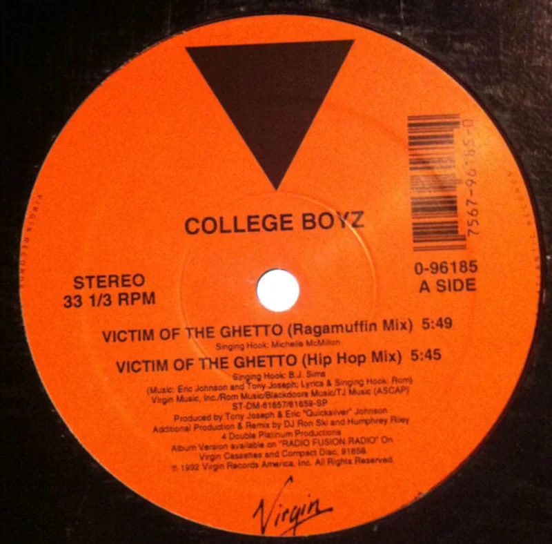 College Boyz-Victim Of The Ghetto 12" Single