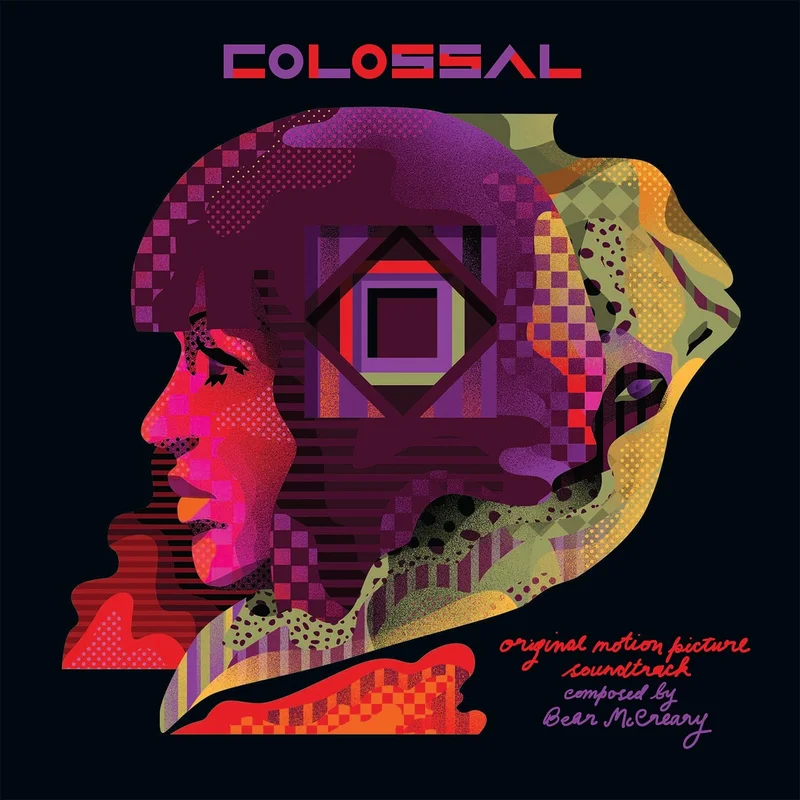 Colossal  Original Motion Picture Soundtrack LP Split Pink and Green