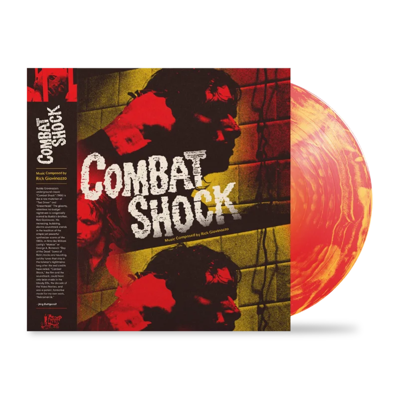 Combat Shock - Original Motion Picture Soundtrack Mondo Exclusive Hand-Poured Vinyl