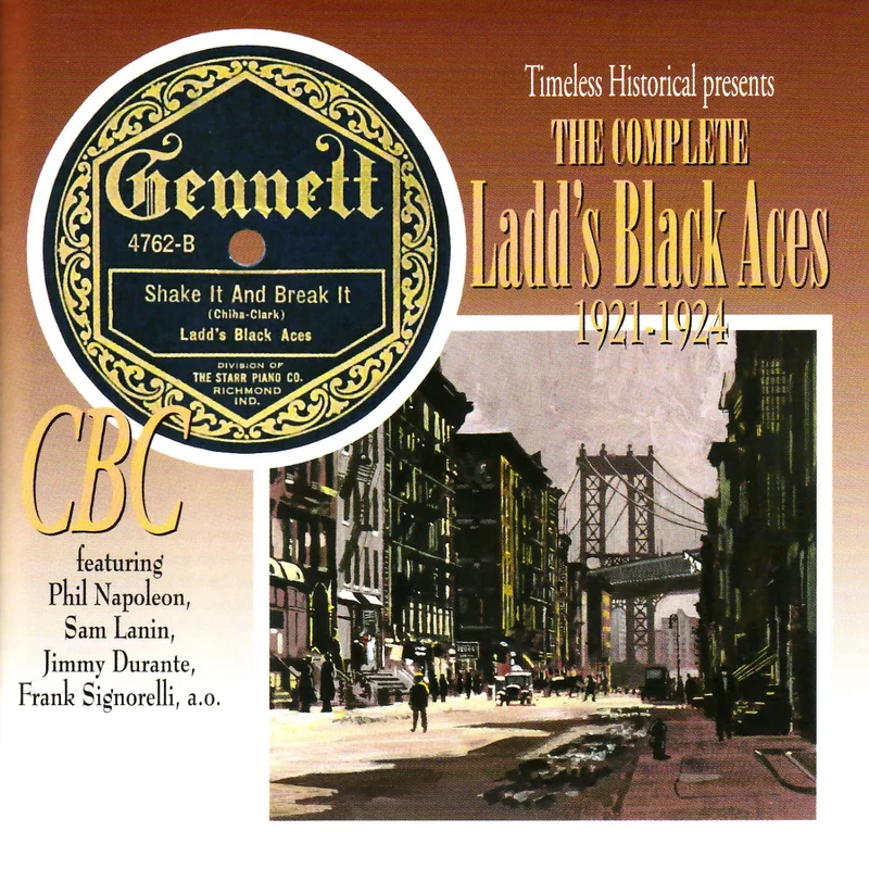 COMPLETE LADD'S BLACK ACES 1921 - 1924