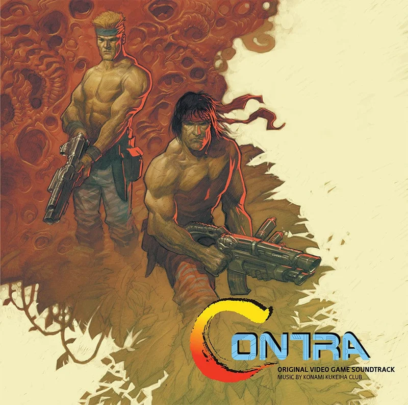 Contra  Original Video Game Soundtrack LP (SDCC VERSION)