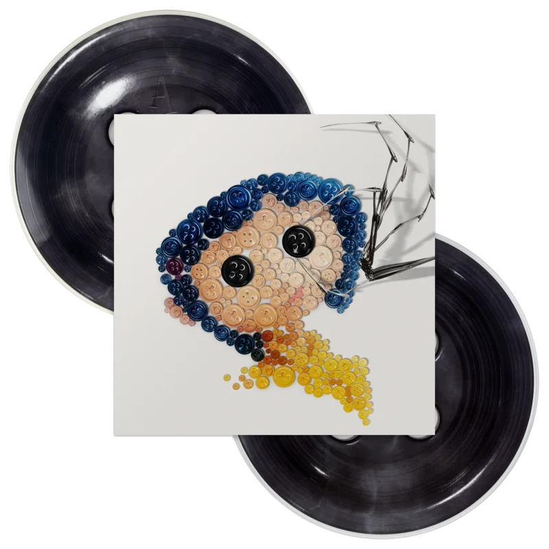 Coraline Original Motion Picture Soundtrack (15th Anniversary Edition - Mondo Exclusive) Black Button Picture Disc