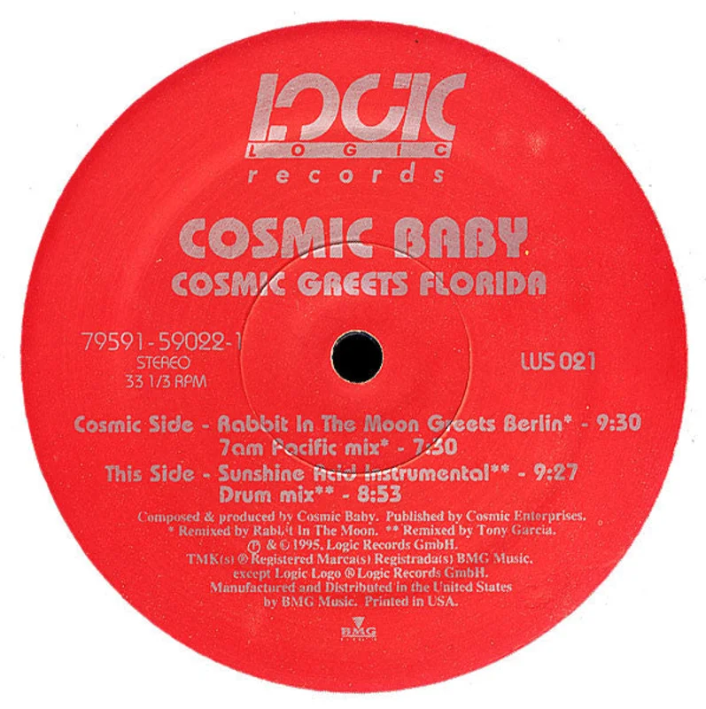 Cosmic Baby-Cosmic Greets Florida 12" Single