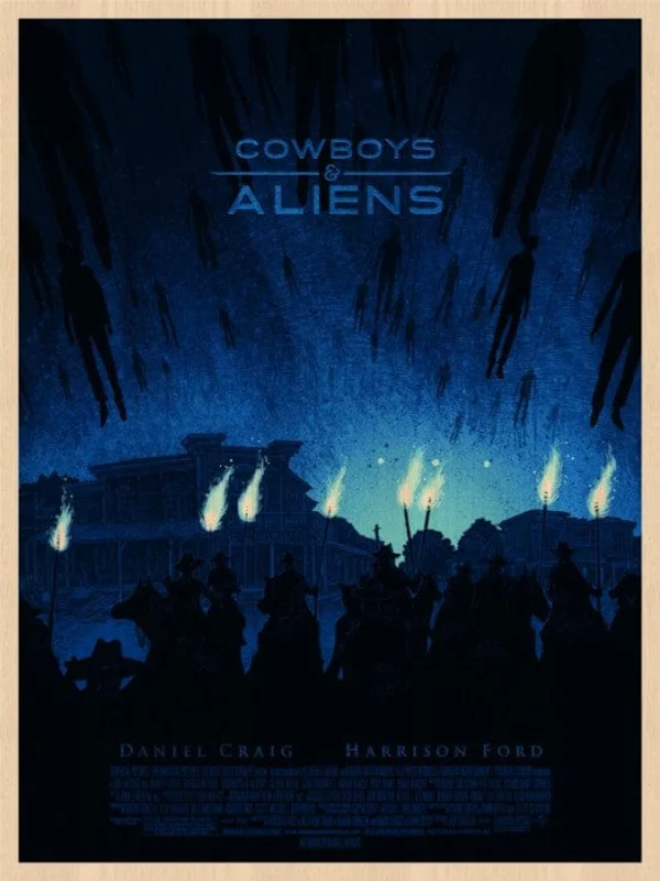 Cowboys and Aliens Daniel Danger Wood Variant