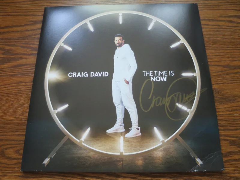 Craig David - The Time Is Now (signed)