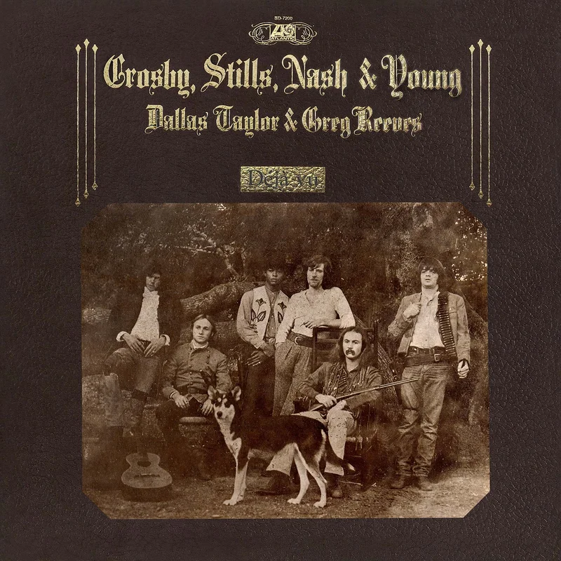 Crosby, Stills, Nash & Young - Deja Vu [Black Vinyl LP]