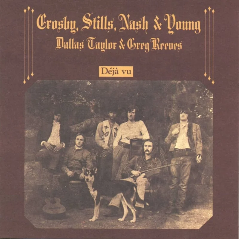 Crosby, Stills, Nash & Young-Dj Vu LP
