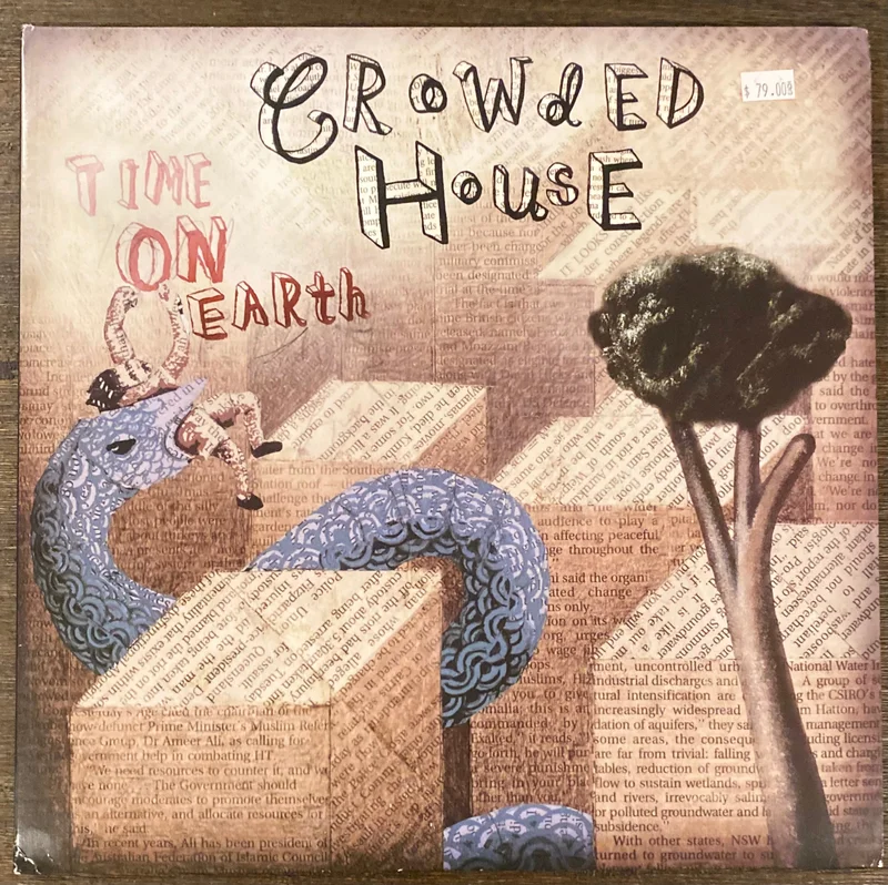 Crowded House - Time On Earth2007 US -2-180g LP Albums ATO Records