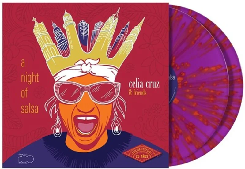 Cruz, Celia - A Night Of Salsa (25th Anniversary Edition) [Magenta Splatter LP]