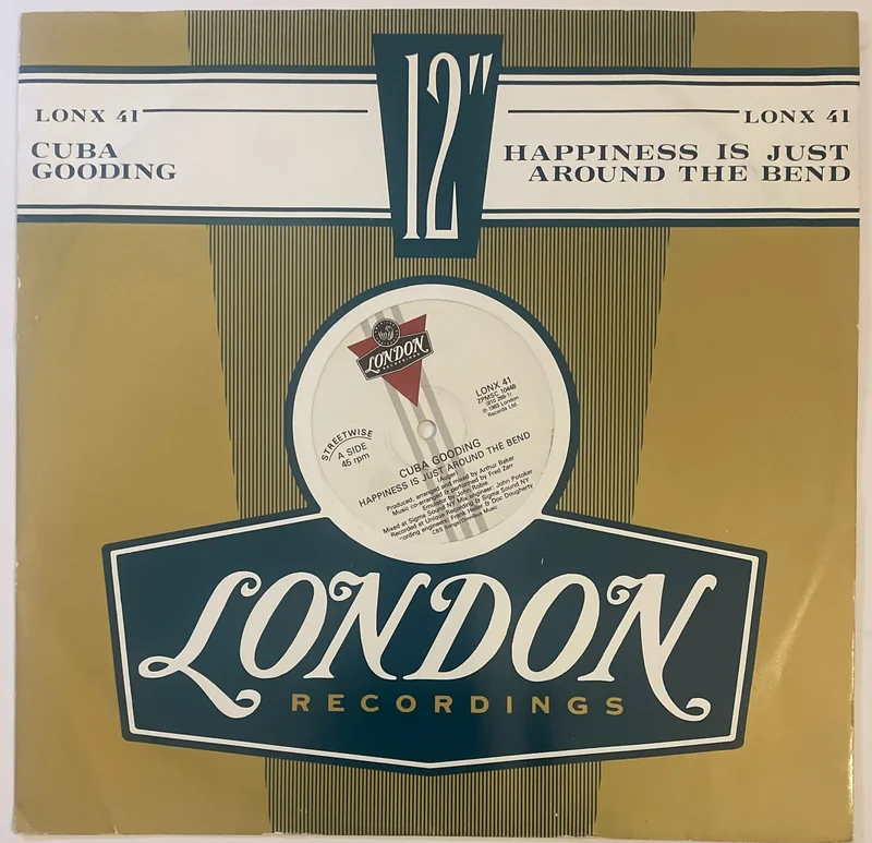 Cuba Gooding - Happiness Is Just Around The Bend 12" Single