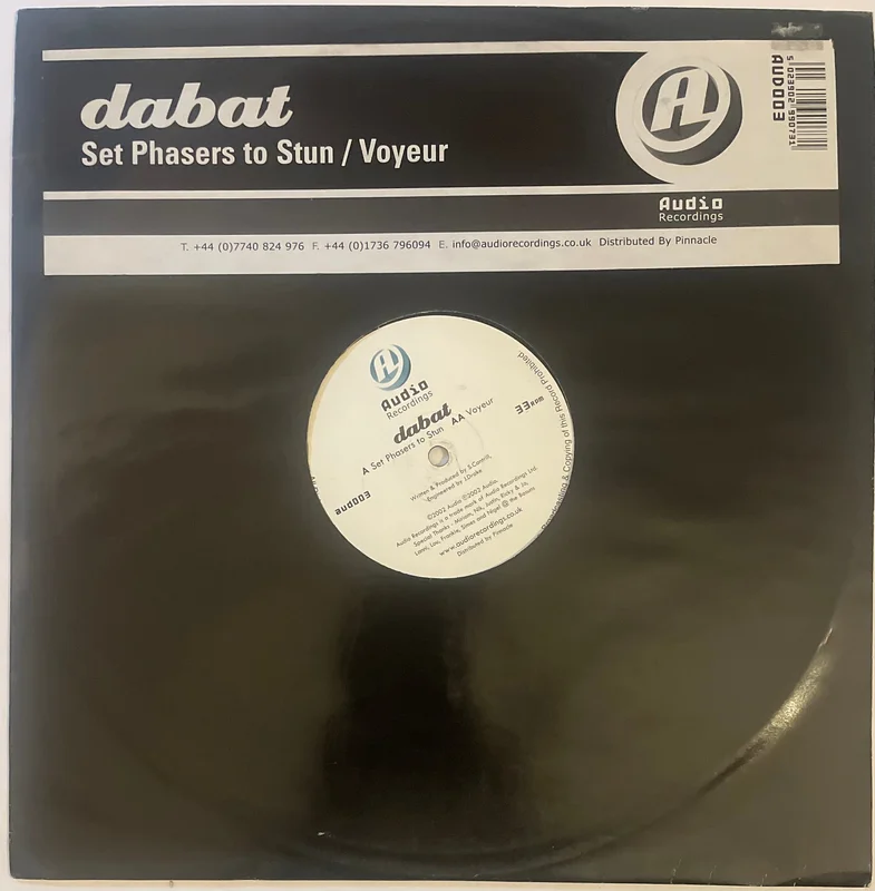 Dabat - Set Phasers To Stun 12" Single