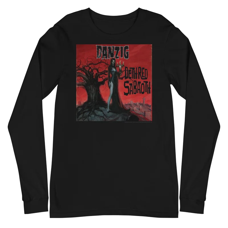 Danzig - Death Red Sabbath Long Sleeve T-Shirt Black